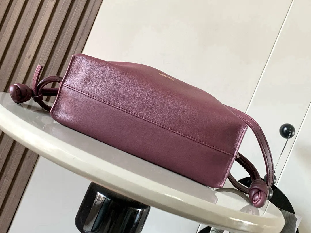 Loewe 小牛皮 福袋迷你 纳帕牛皮革Flamenco手拿包 托特包 大容量托特款