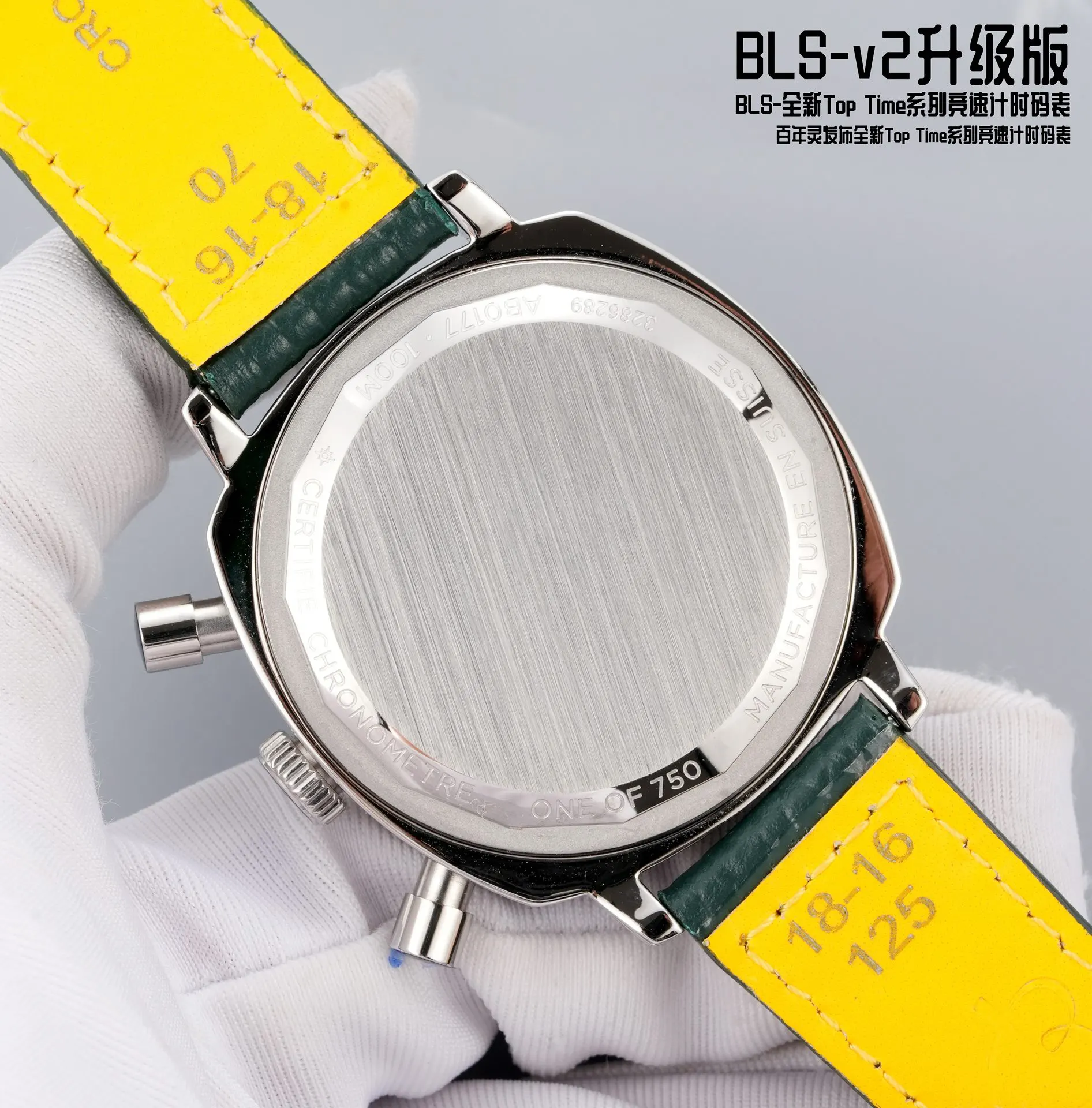 Red Blue Watch Classic Leather