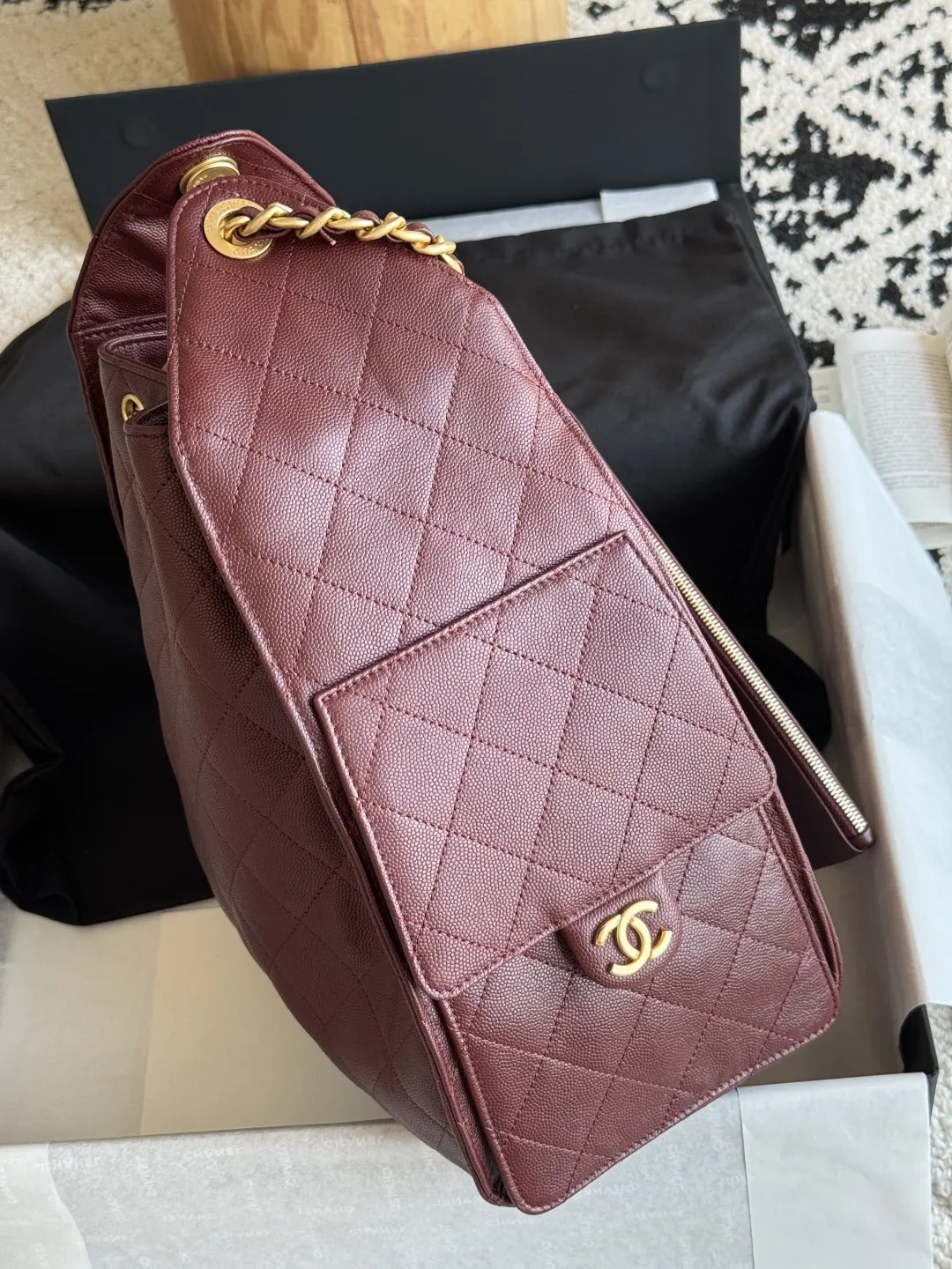 Hobo Shoulder Bag Vintage Leather