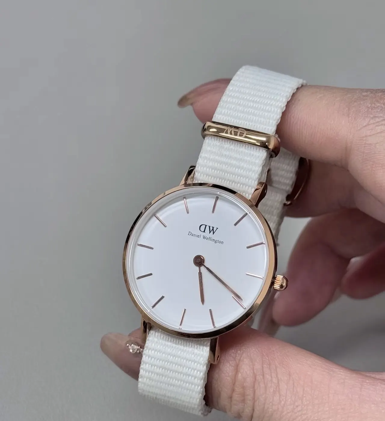 White Watch Classic Canvas
