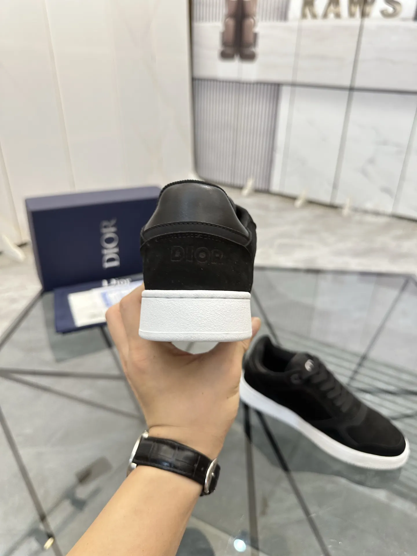 Dior 黑色低帮休闲鞋