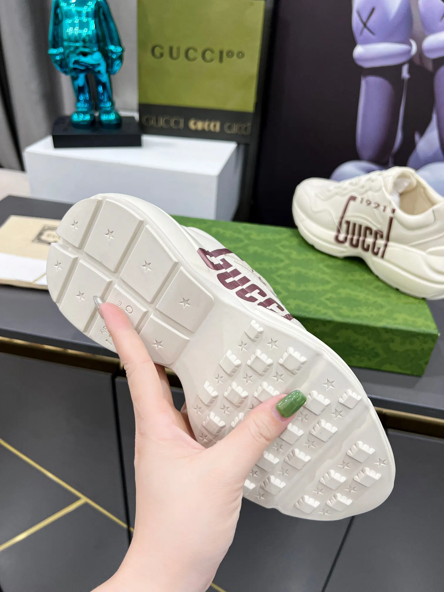 Gucci Logo休闲运动鞋 百搭款