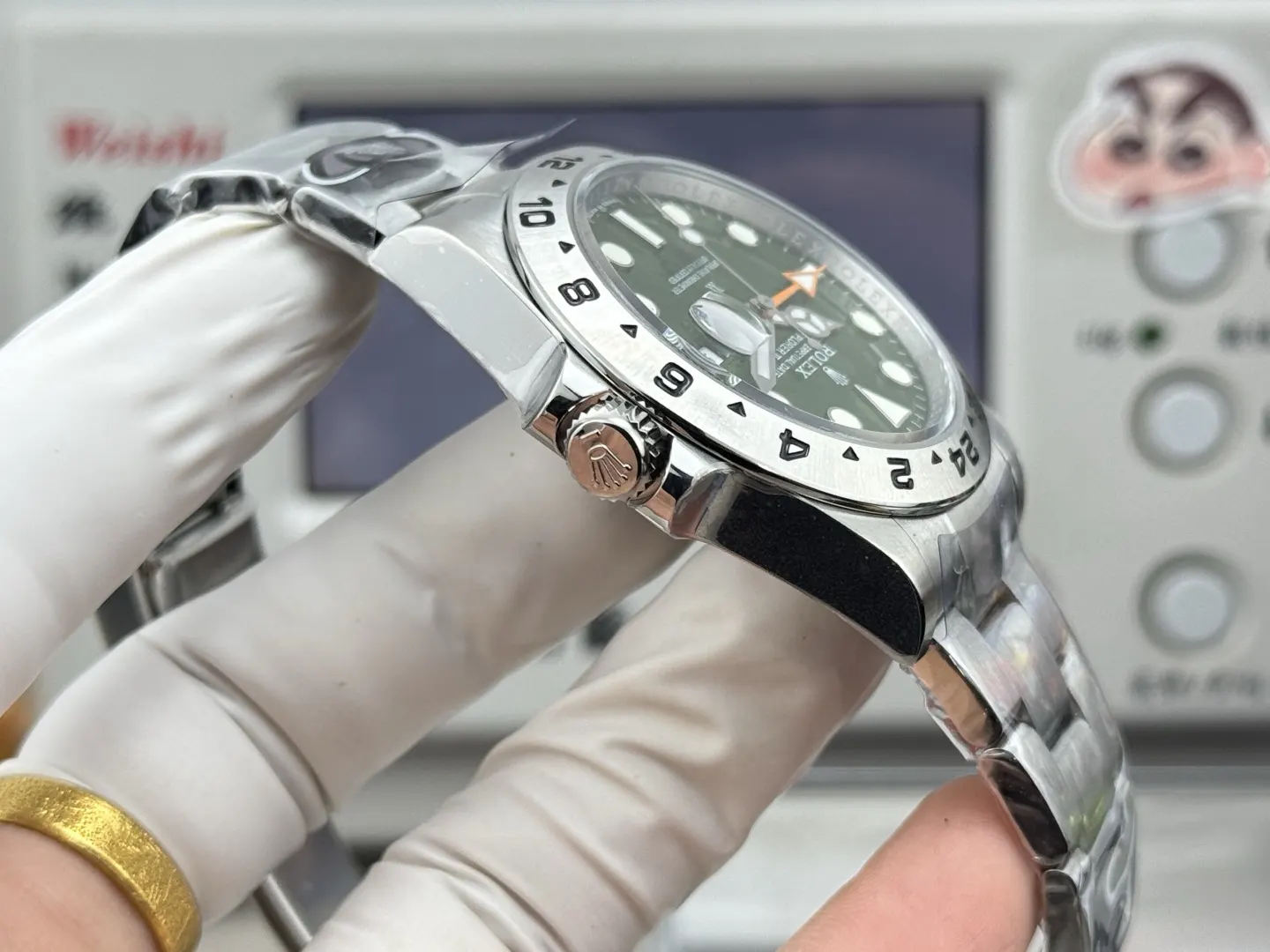 Rolex 黑色 白色 劳力士 白探二 手表 经典腕表款