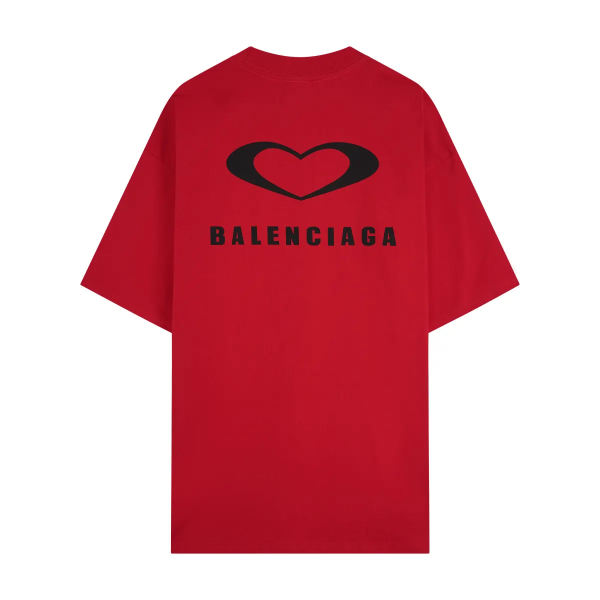 Balenciaga 红色 短袖T恤
