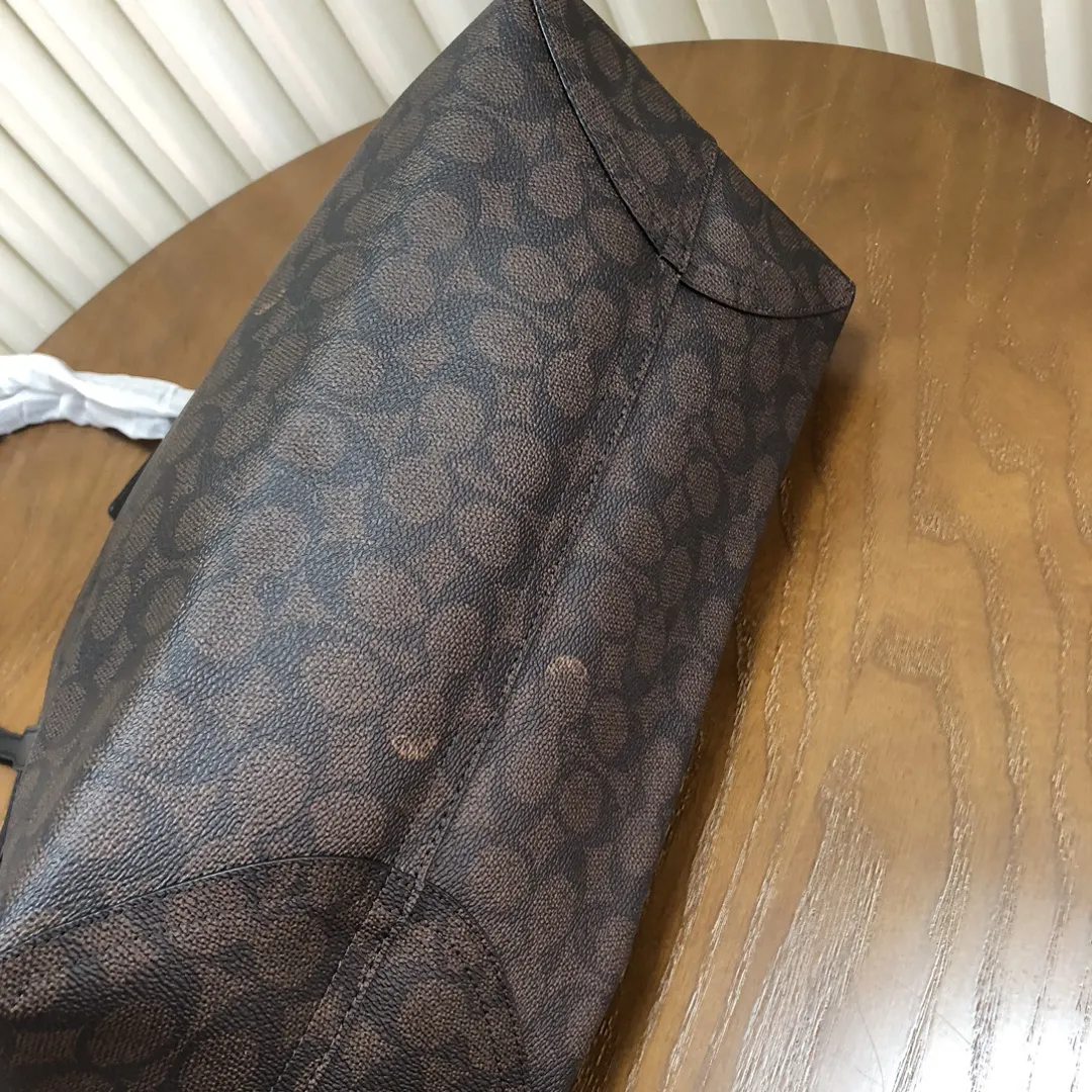 Coach 老花 帆布 托特包 大容量托特款