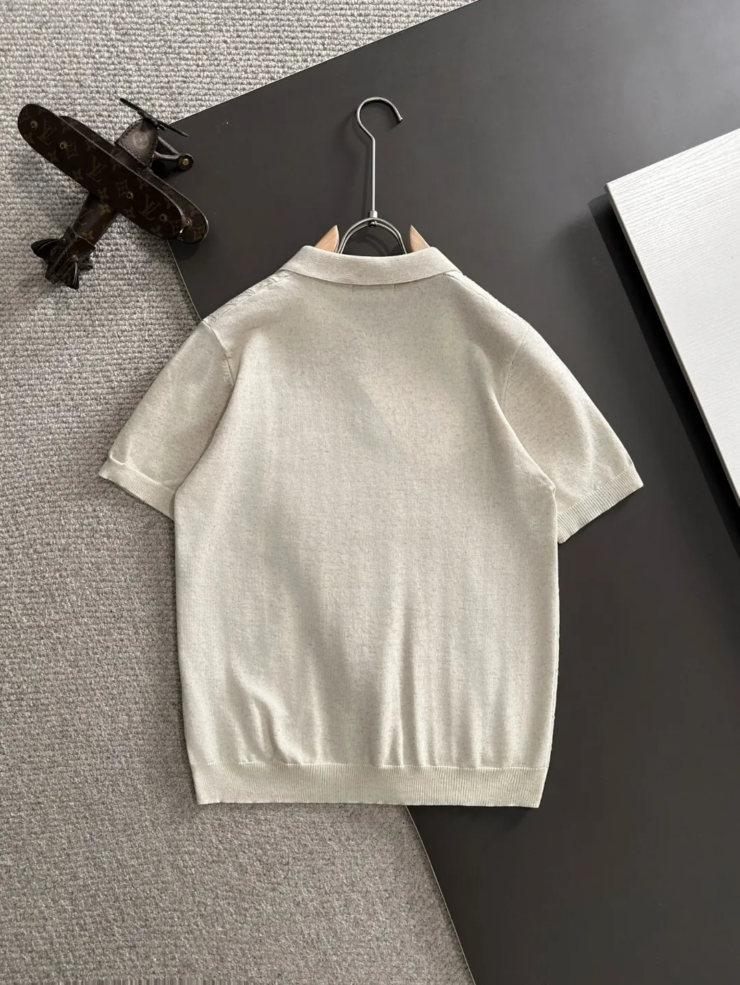 Burberry Embroidery Cotton Knitwear Textured Knit Image 9 Burberry Embroidery Cotton Knitwear Textured Knit Image 9