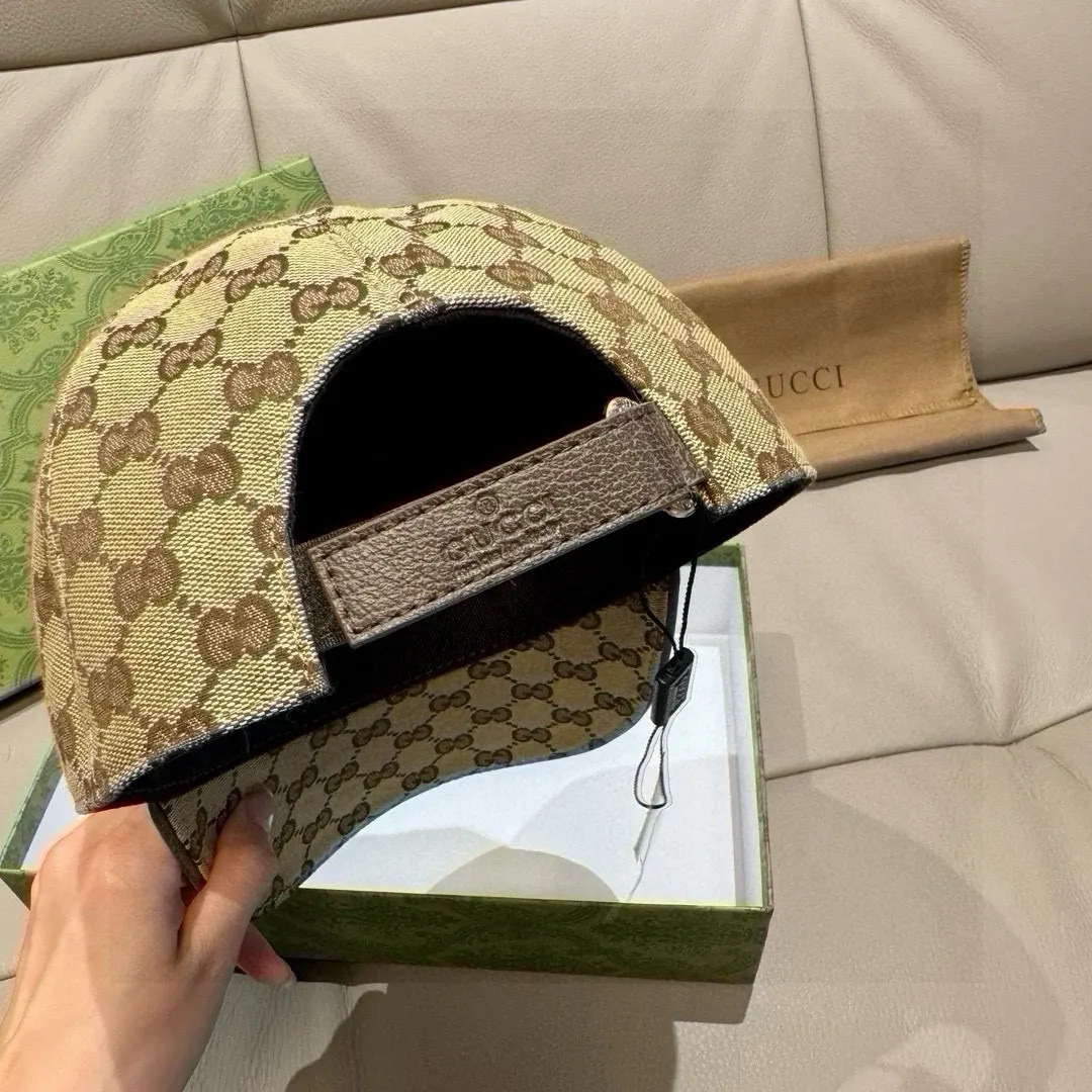 Gucci 牛皮 棒球帽 日常休閒款