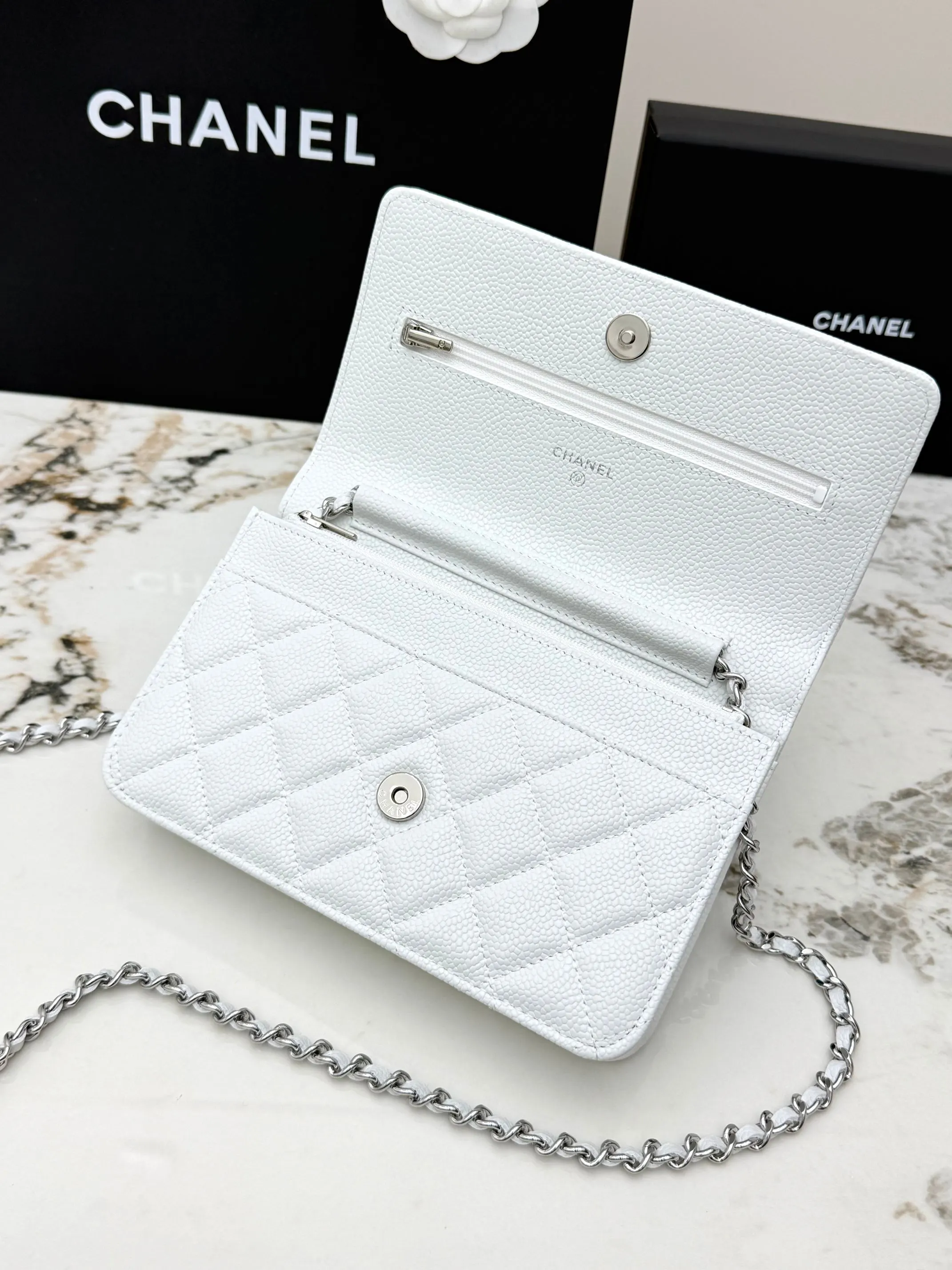 CHANEL 小牛皮 鏈條包 精致鏈條款