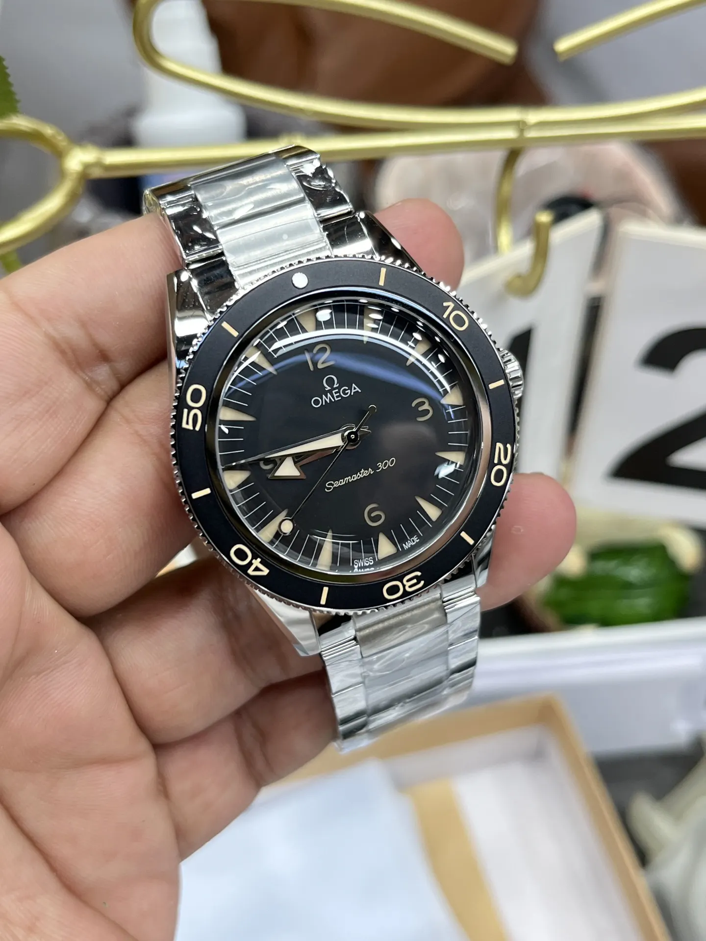 Omega 专供大厂出品 VS欧米茄 海马 米 手表 经典腕表款