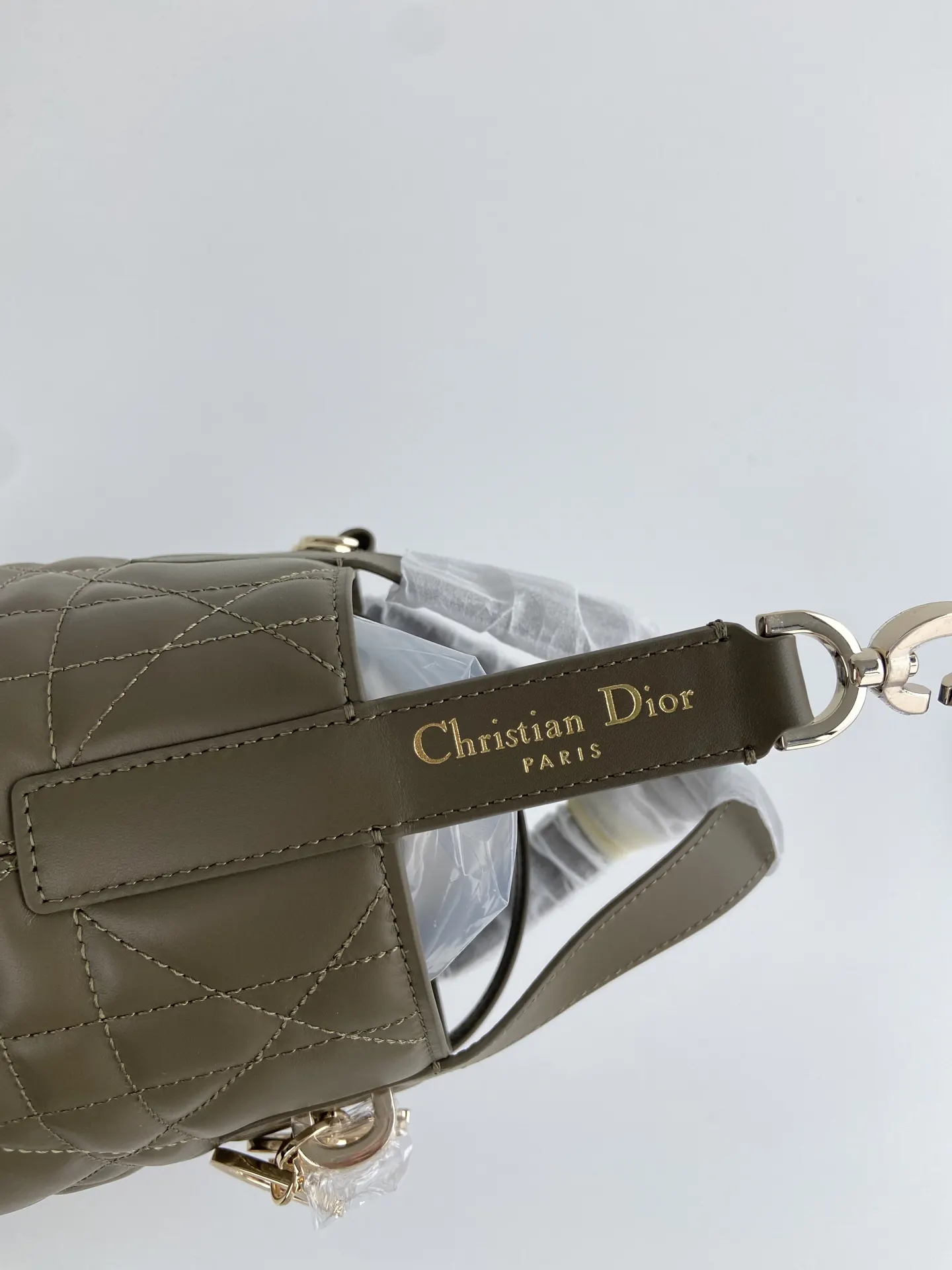 Dior Toujours 绿色 皮革 手提包