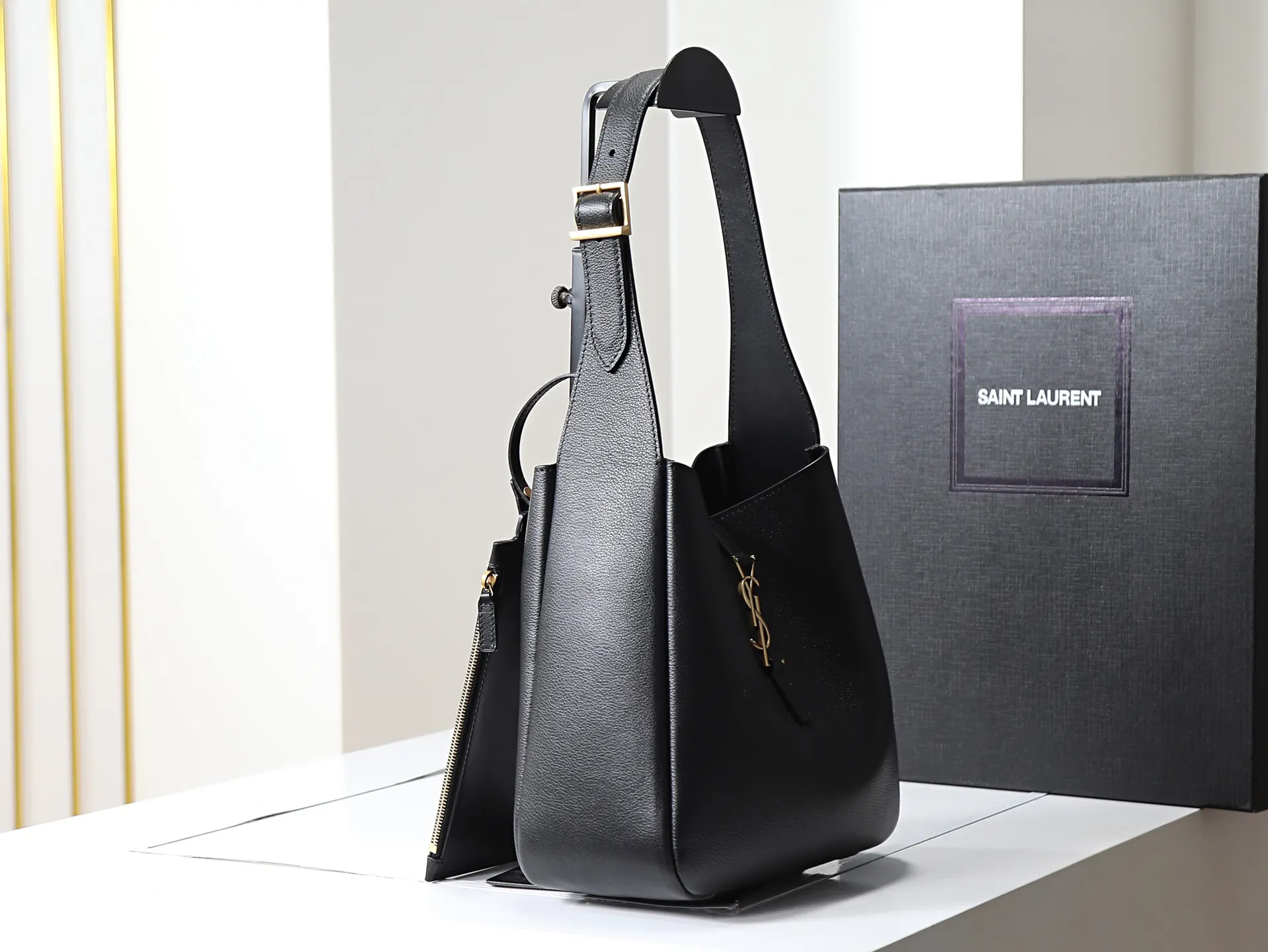 YSL Sunset 漆皮单肩斜挎包 实拍款01 精选款