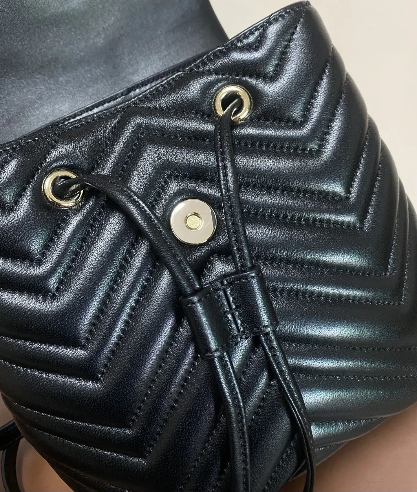 Gucci Black Backpack