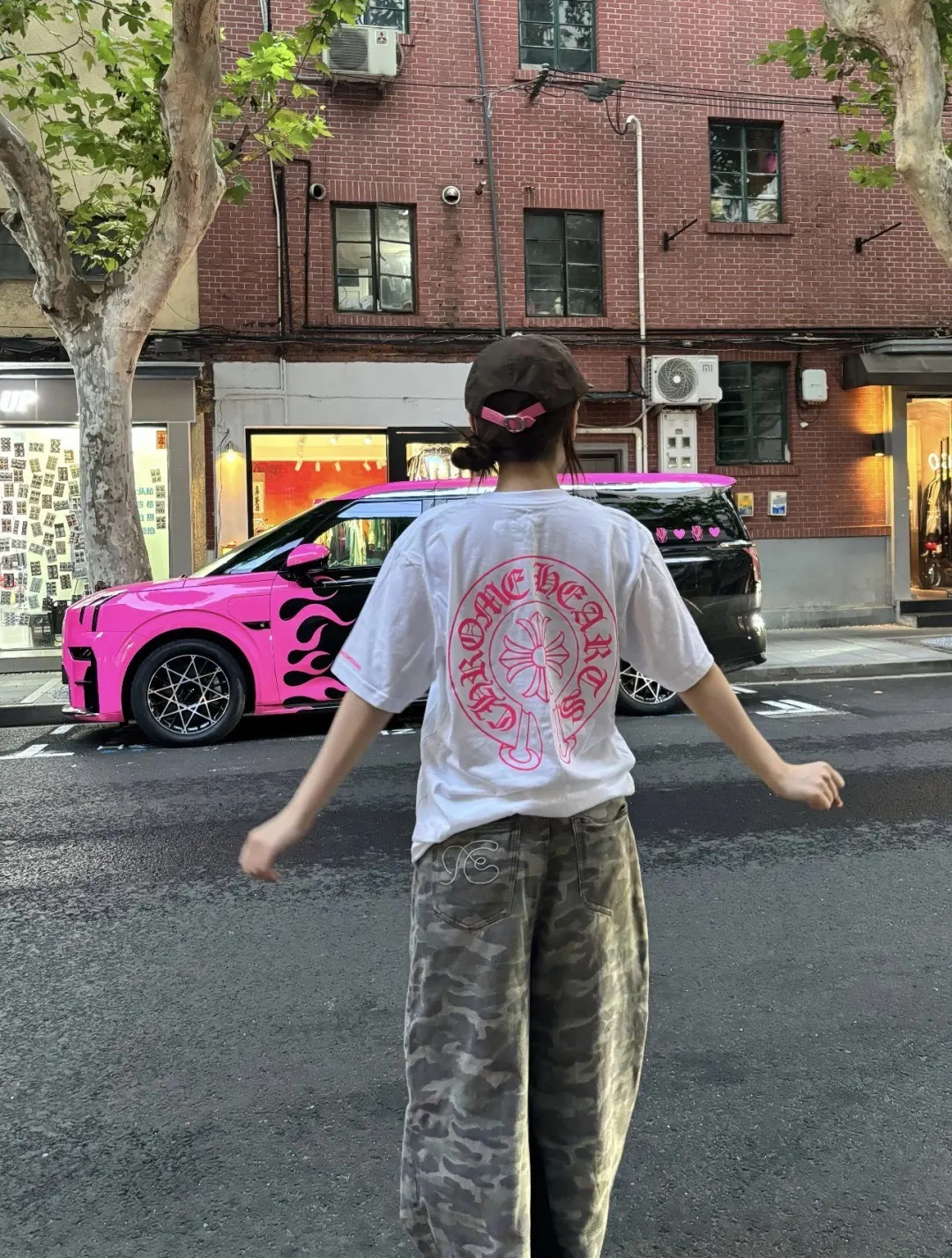Chrome Hearts 粉色 印花 純棉 短袖T恤 日常百搭款(數字9) Chrome Hearts 粉色 印花 純棉 短袖T恤 日常百搭款(數字9)
