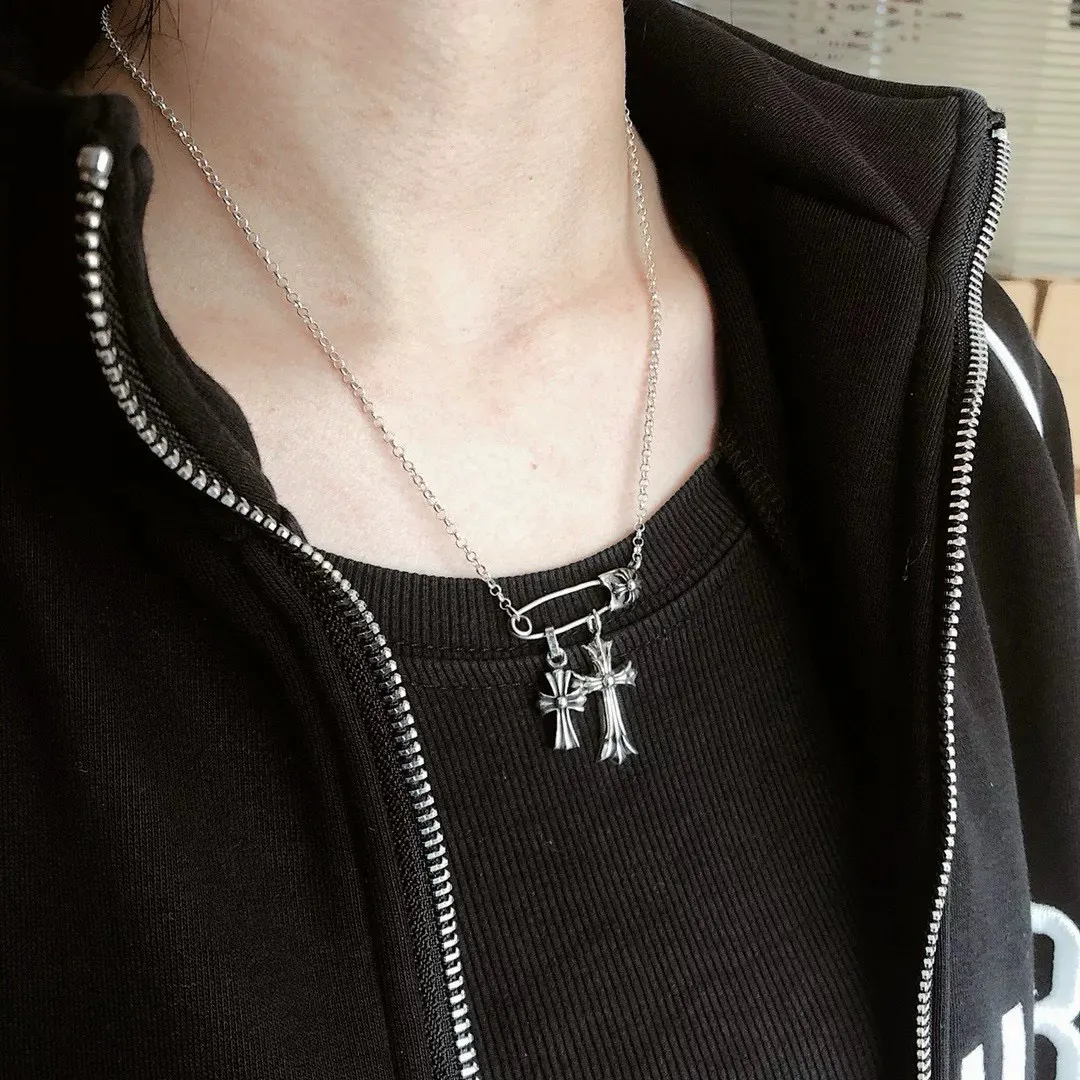 Chrome Hearts 項鍊 精致锁骨链款