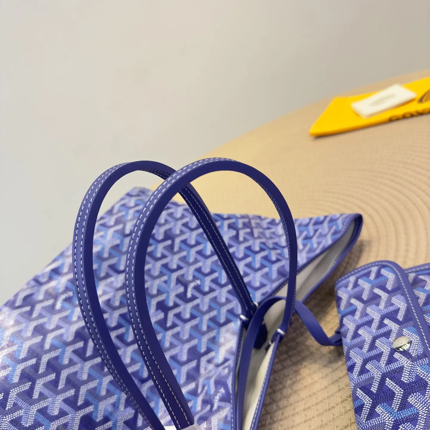 Goyard 托特藍莓紫 戈雅Saint Louis托特包 大容量托特款