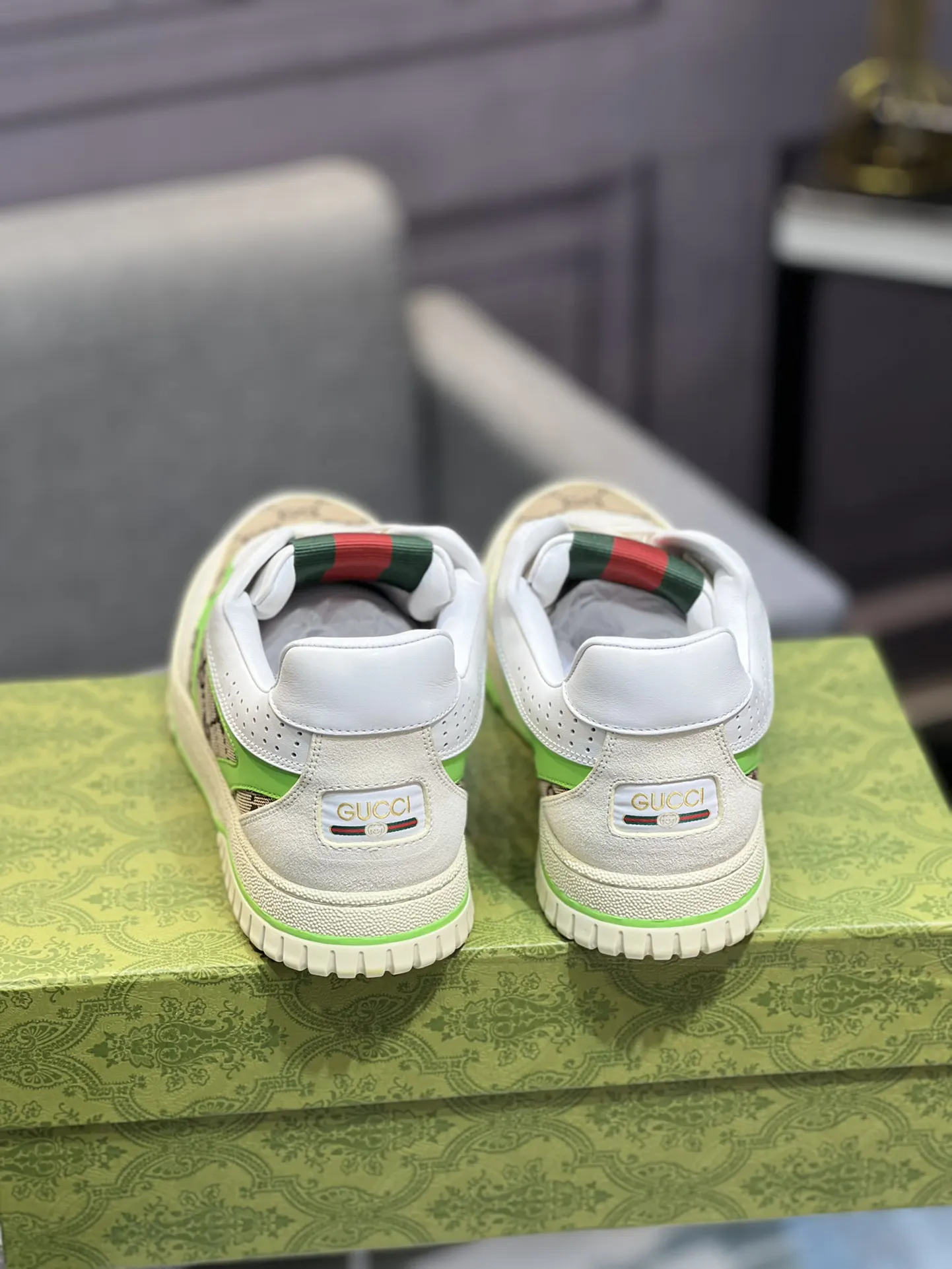 Gucci Logo休闲运动鞋