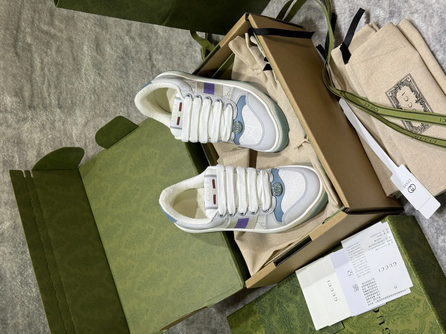 Gucci Logo休闲运动鞋