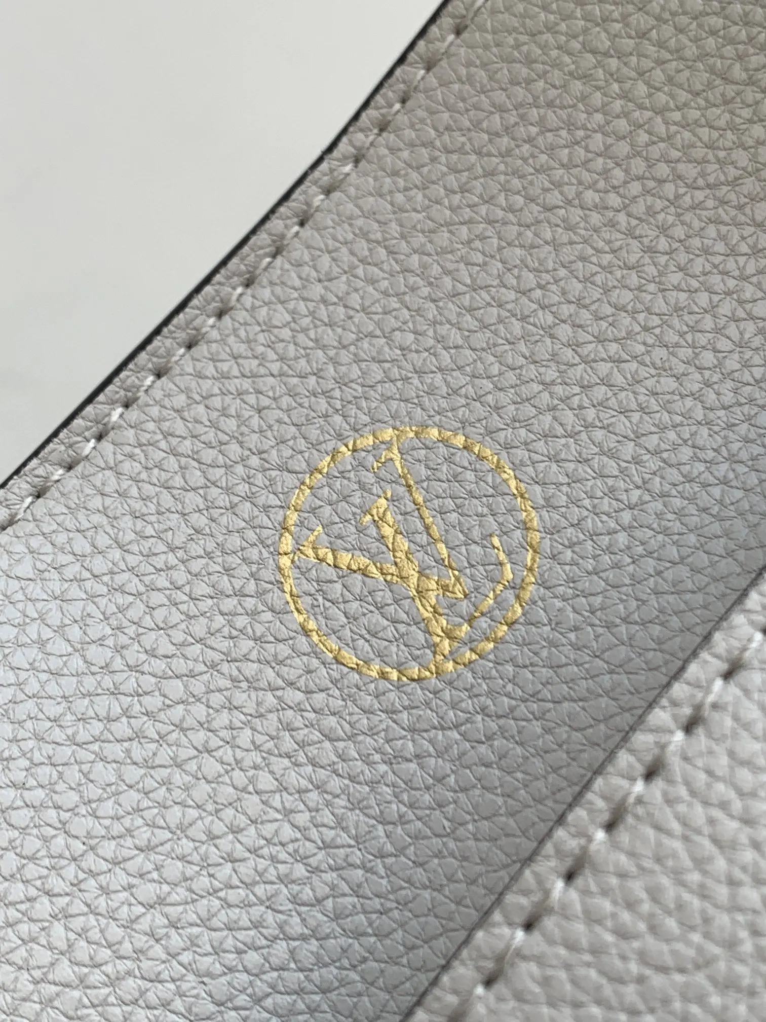 Monogram Crossbody Bag Lightweight Leather