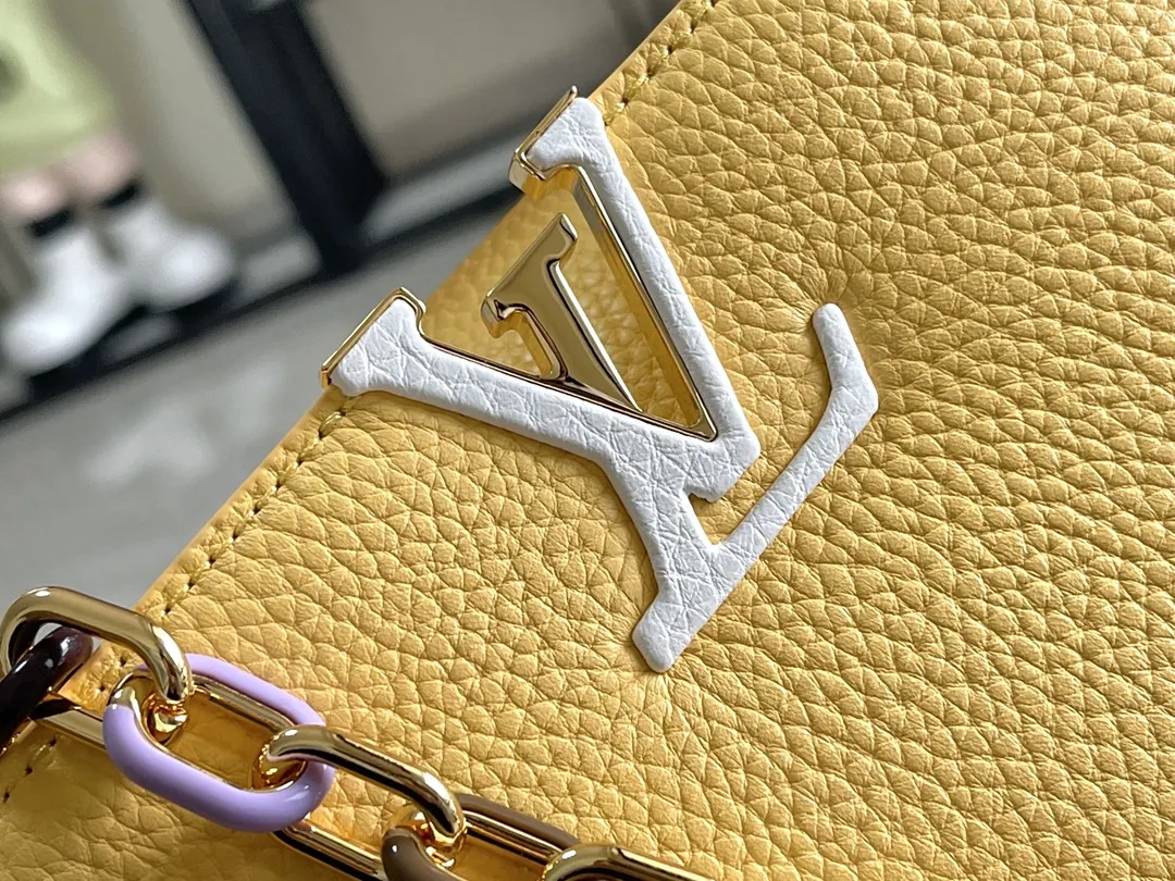 Yellow Chain Bag