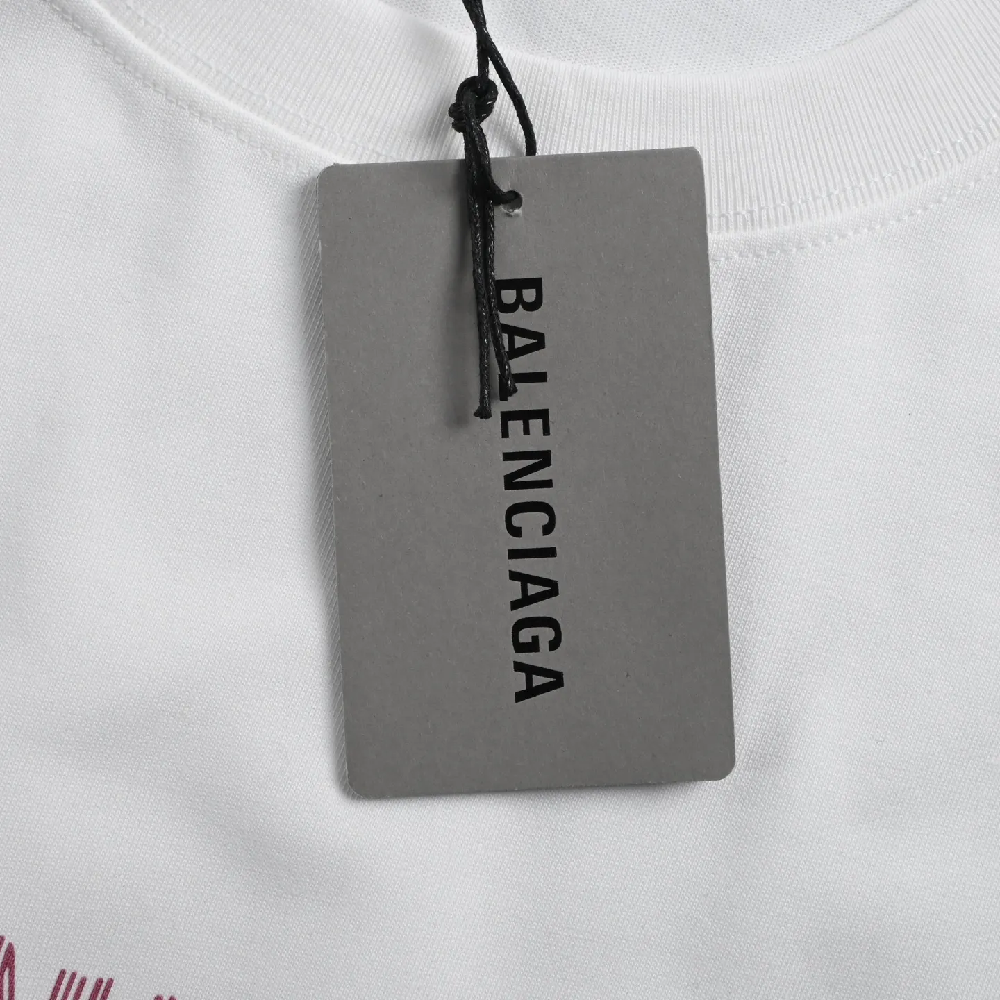 Balenciaga Logo Letter Short Sleeve T-Shirt Street