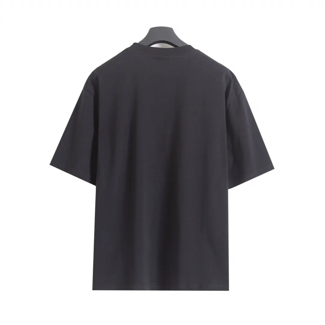 Balenciaga 26SS 印花 水洗 短袖T恤 街头休闲款