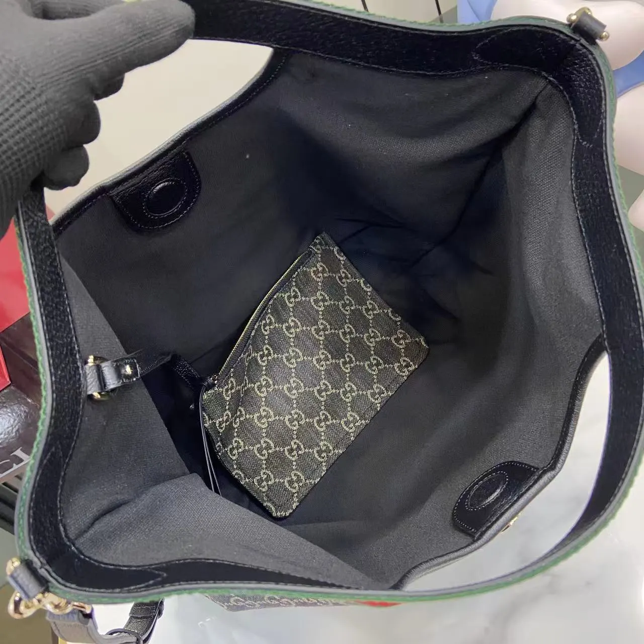 黑色 白色 帆布 托特包 大容量托特款