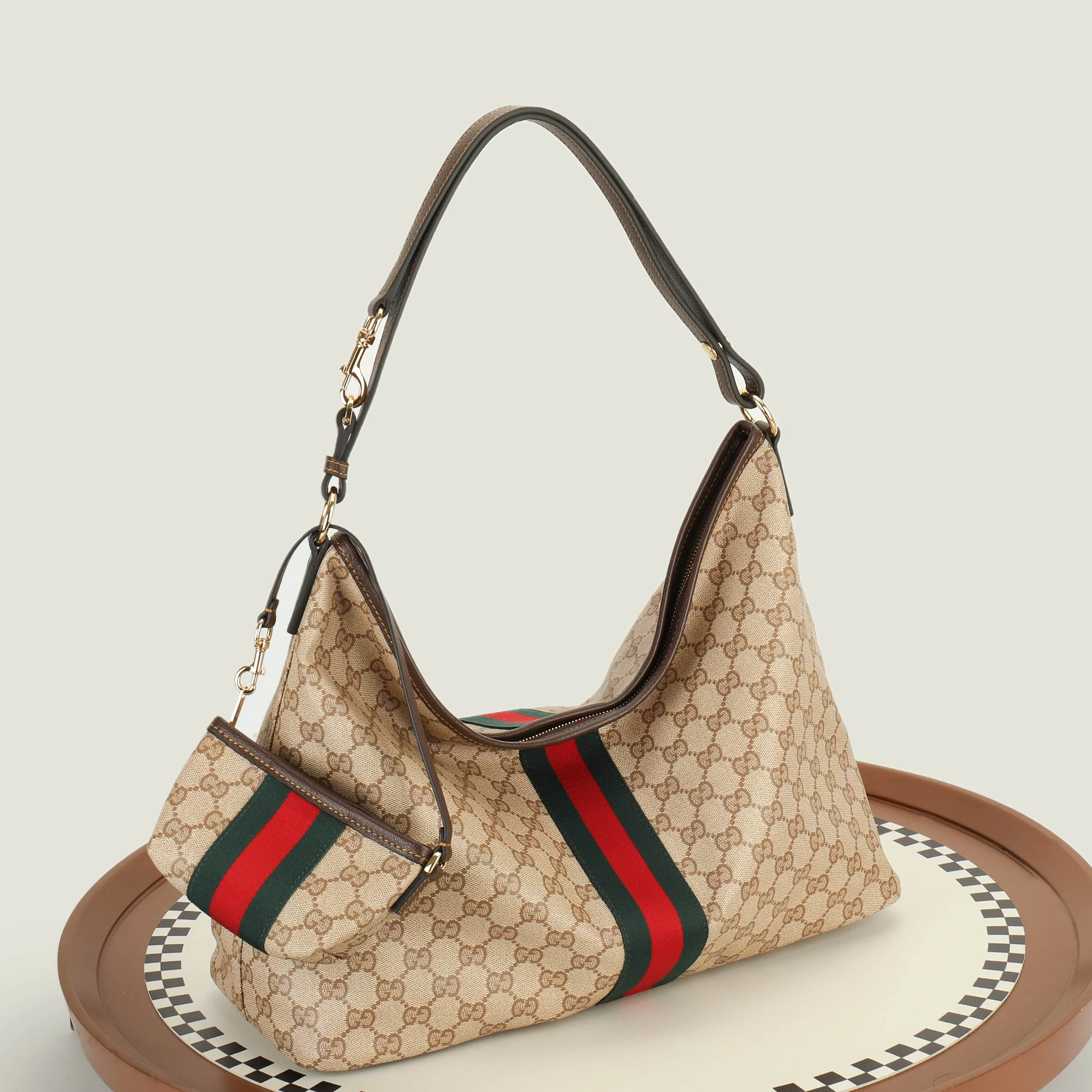 Gucci Hobo 老花 托特包 大容量托特款