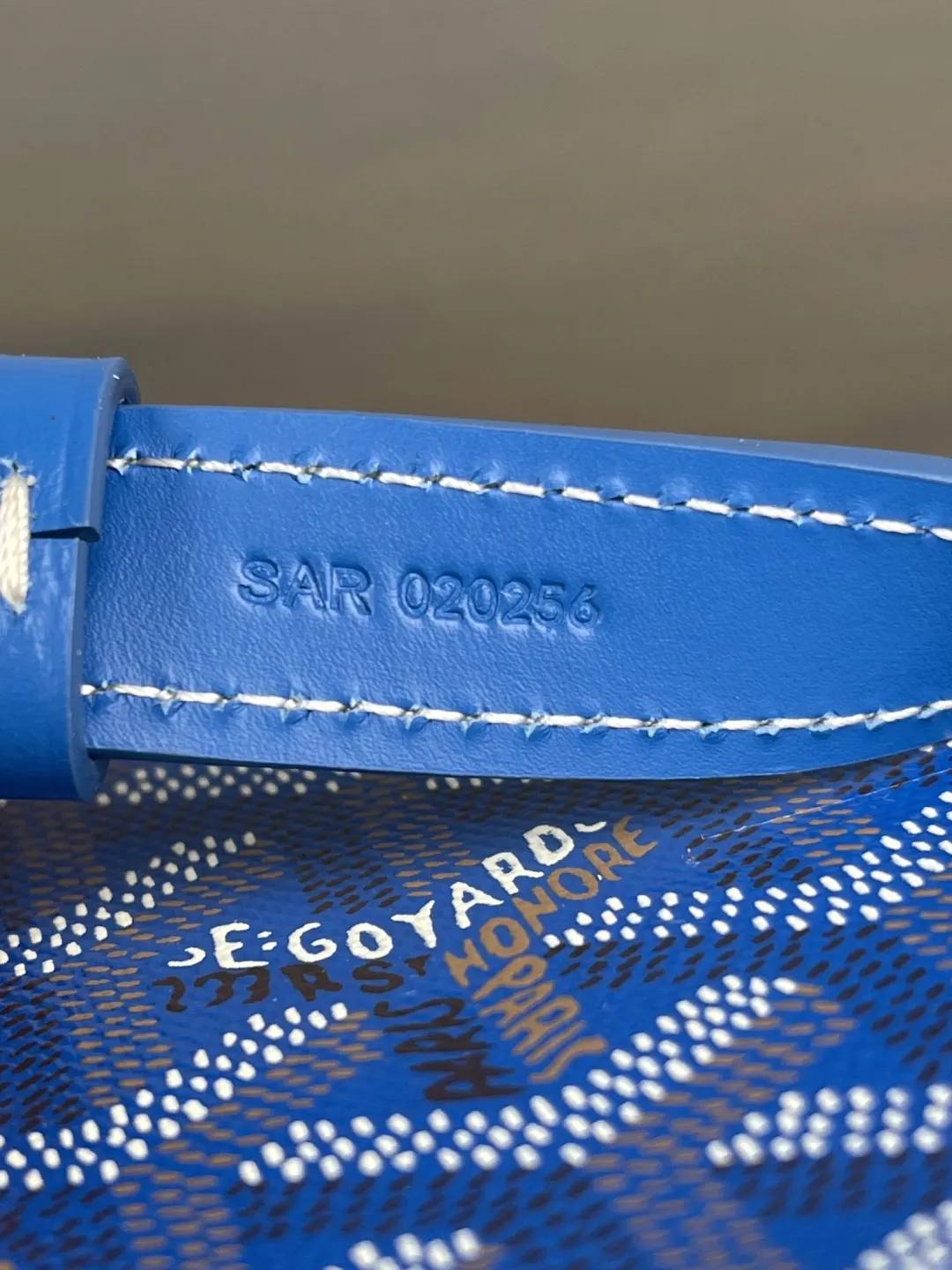 Goyard 藍色 小牛皮 化妝包 便携收納款