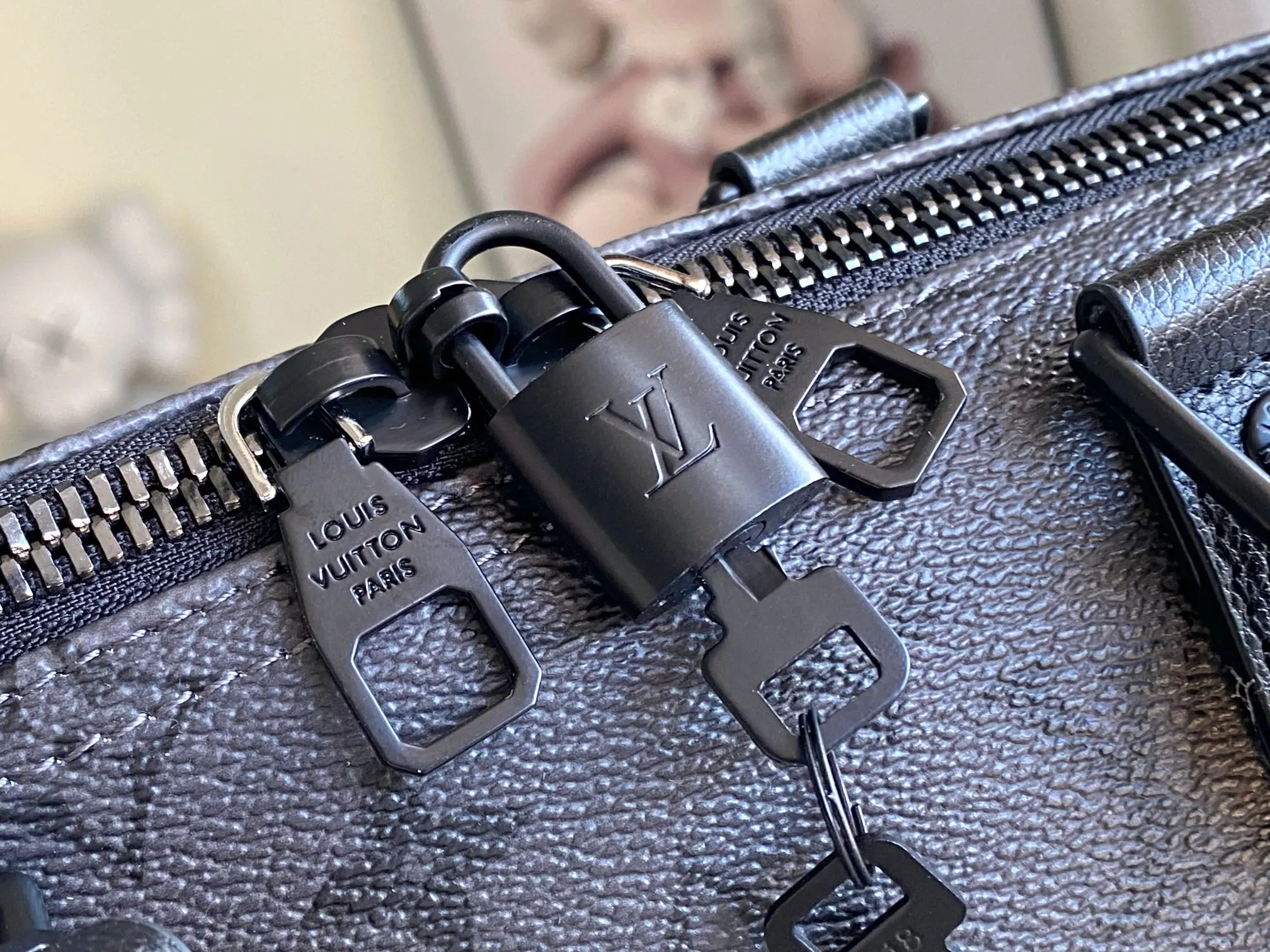 Keepall 灰色 牛皮 旅行袋 大容量旅行款(數字9) Keepall 灰色 牛皮 旅行袋 大容量旅行款(數字9)