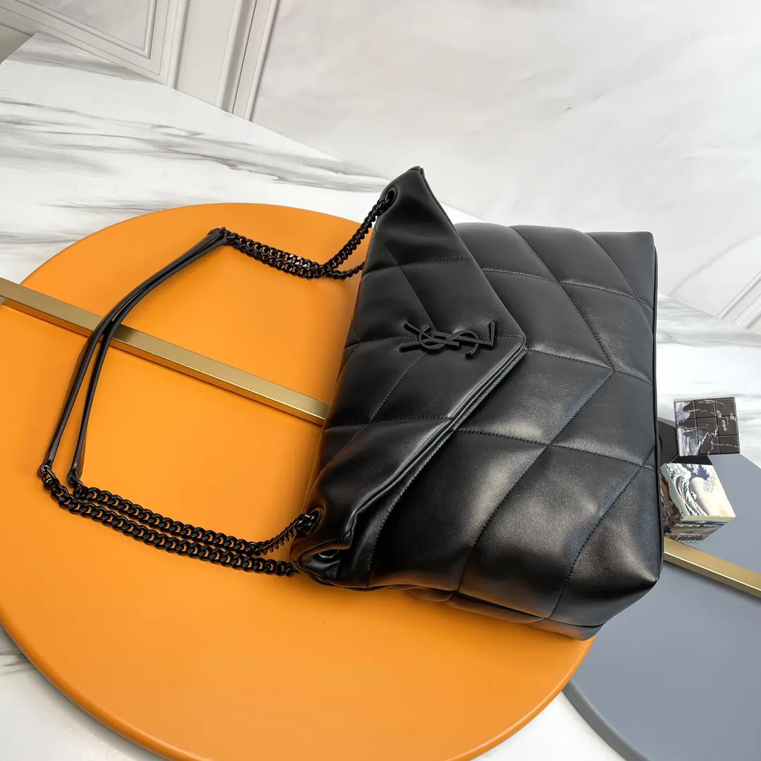 Black Silver Chain Bag