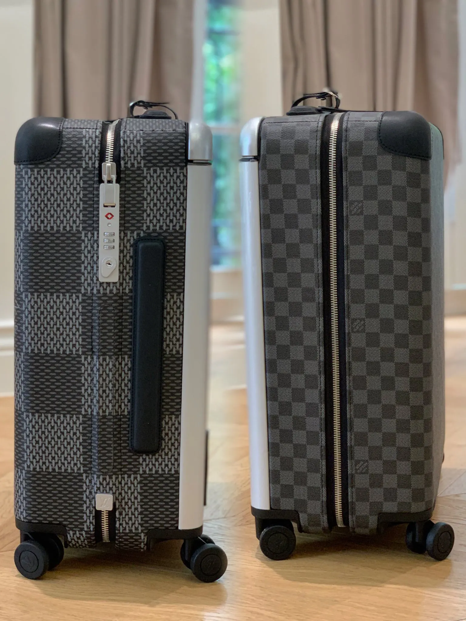 LV Horizon Damier Rolling Luggage Image 6 LV Horizon Damier Rolling Luggage Image 6