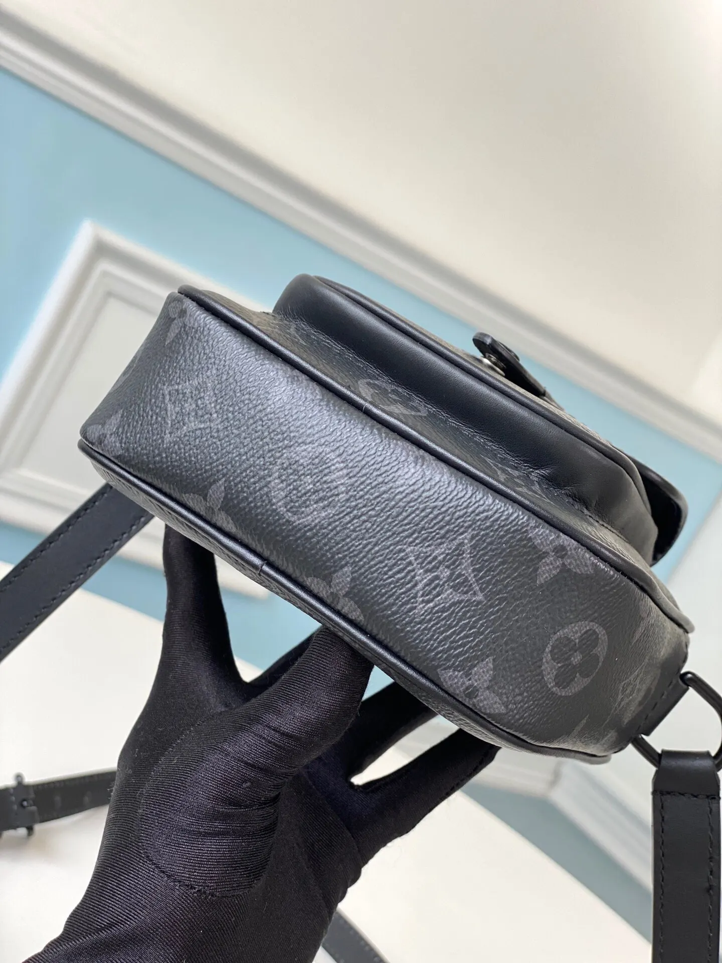 LV 黑色压纹小方包 单肩斜挎款｜ORBUYBAG 岚奢包高端时尚精品