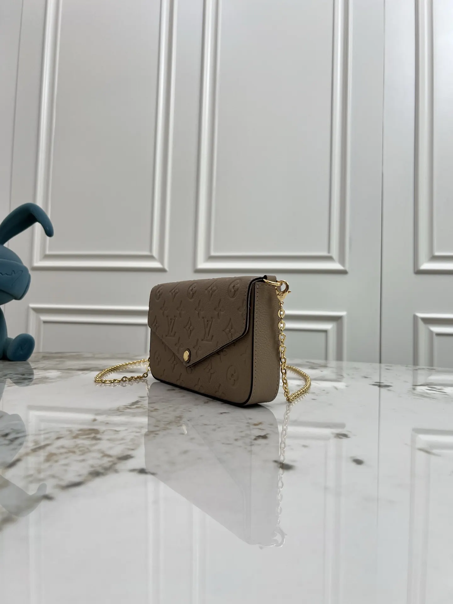 Louis Vuitton 黑色 老花 单肩包 实拍款02