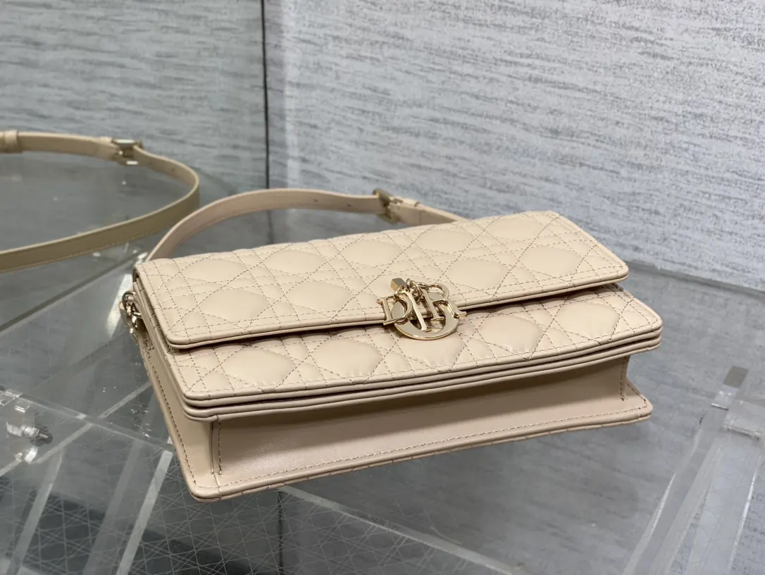 Dior Cannage Chain Handle Bag Image 7 Dior Cannage Chain Handle Bag Image 7