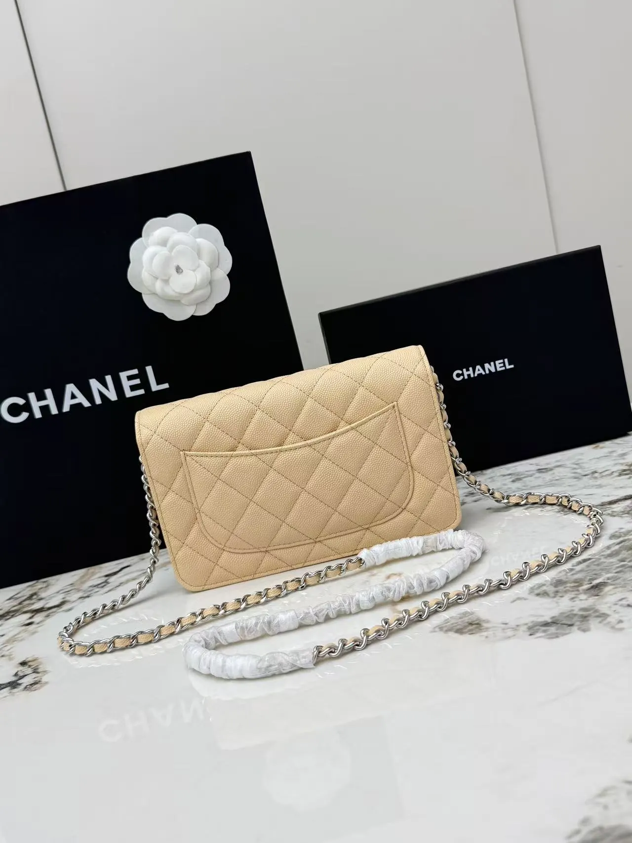 Chanel Chain Bag Leather