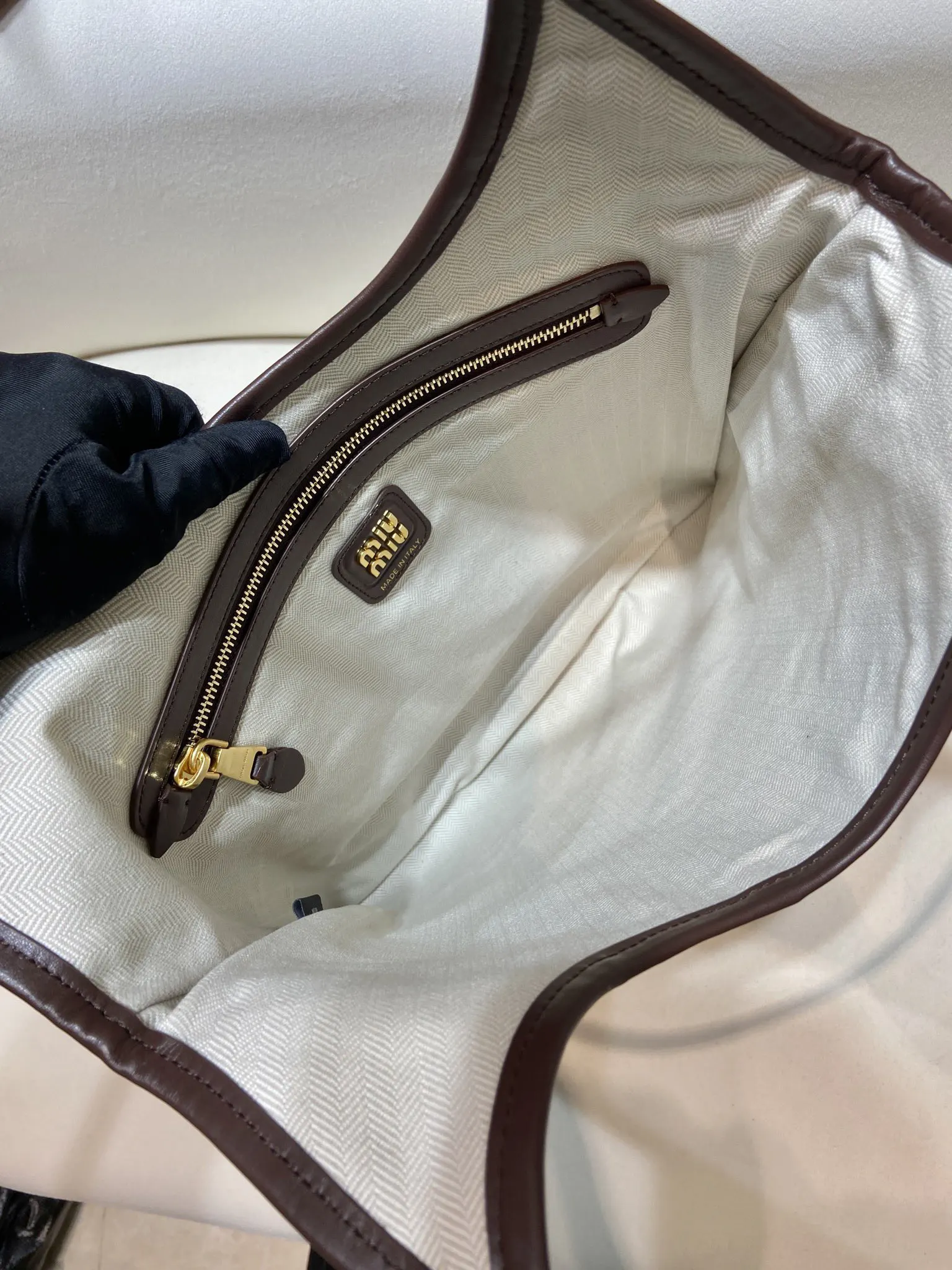 Gold Tote Bag Image 9 Gold Tote Bag Image 9