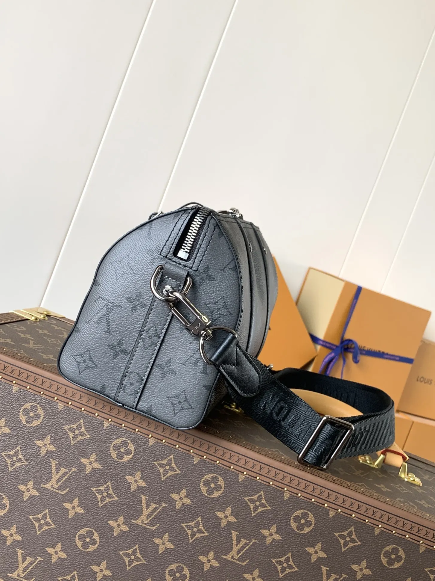 LV 黑色压纹旅行包 通勤款｜ORBUYBAG 岚奢包高端时尚精品