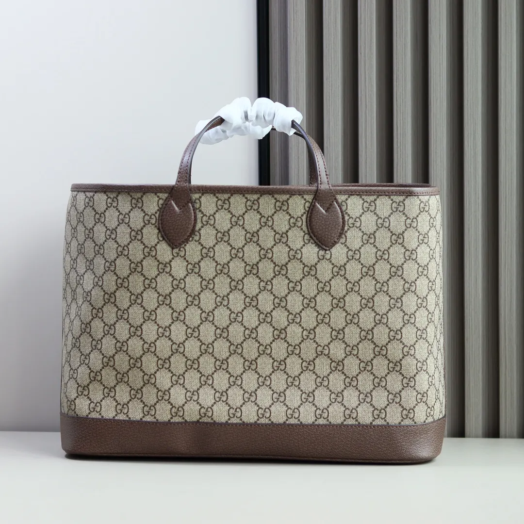 Gucci 皮革 托特包 大容量托特款