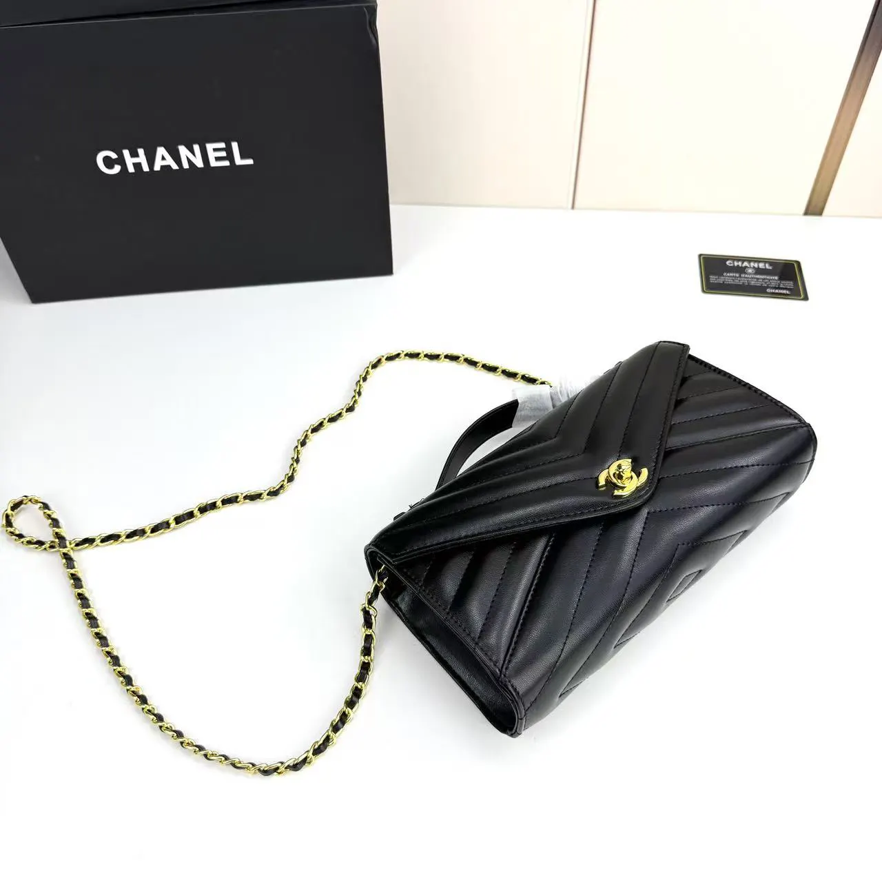 CHANEL 皮革 時尚爱好者必入 手拿包 精致手拿款