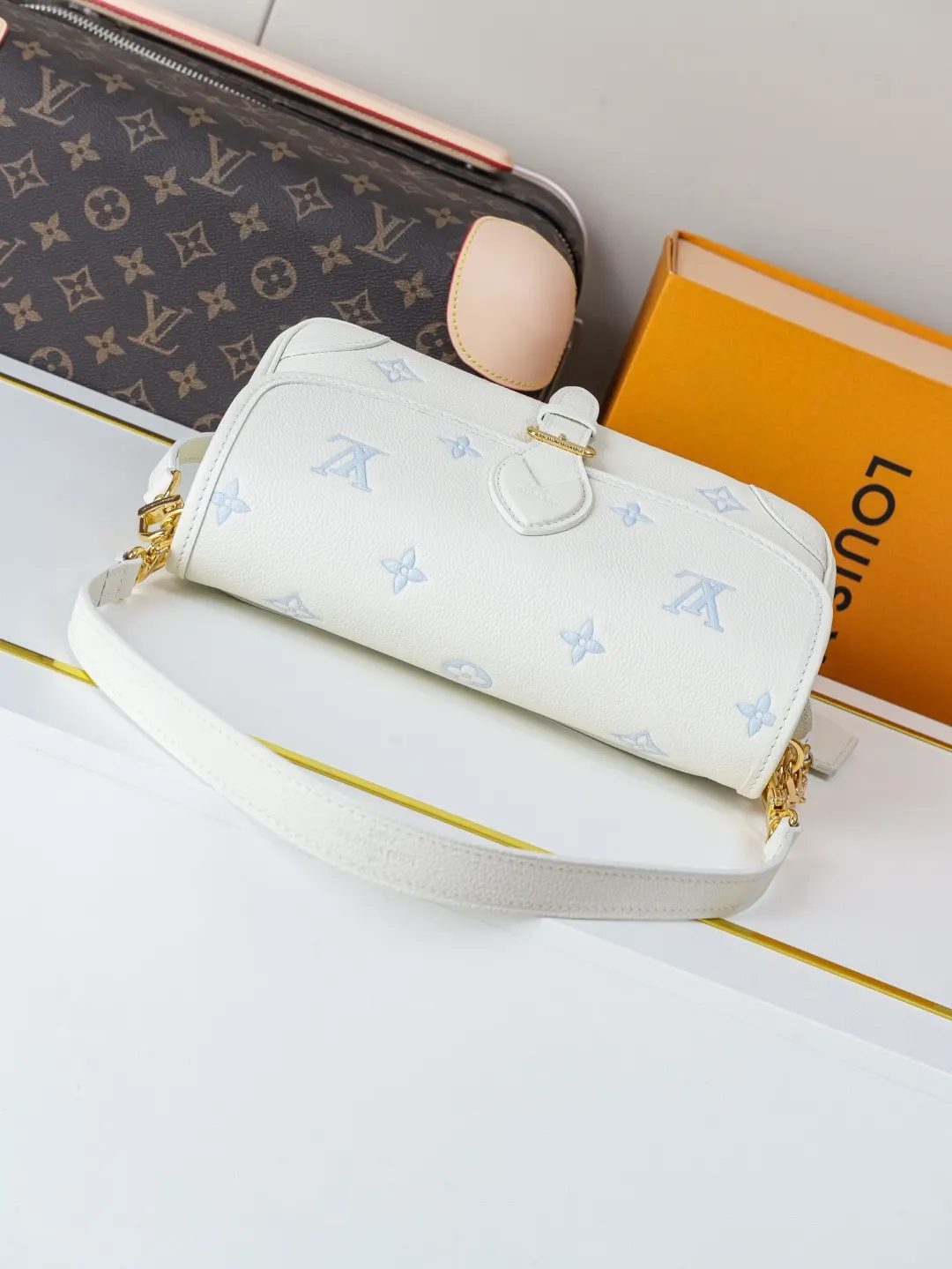 LV Diane 牛皮 收纳包 旅行收纳款