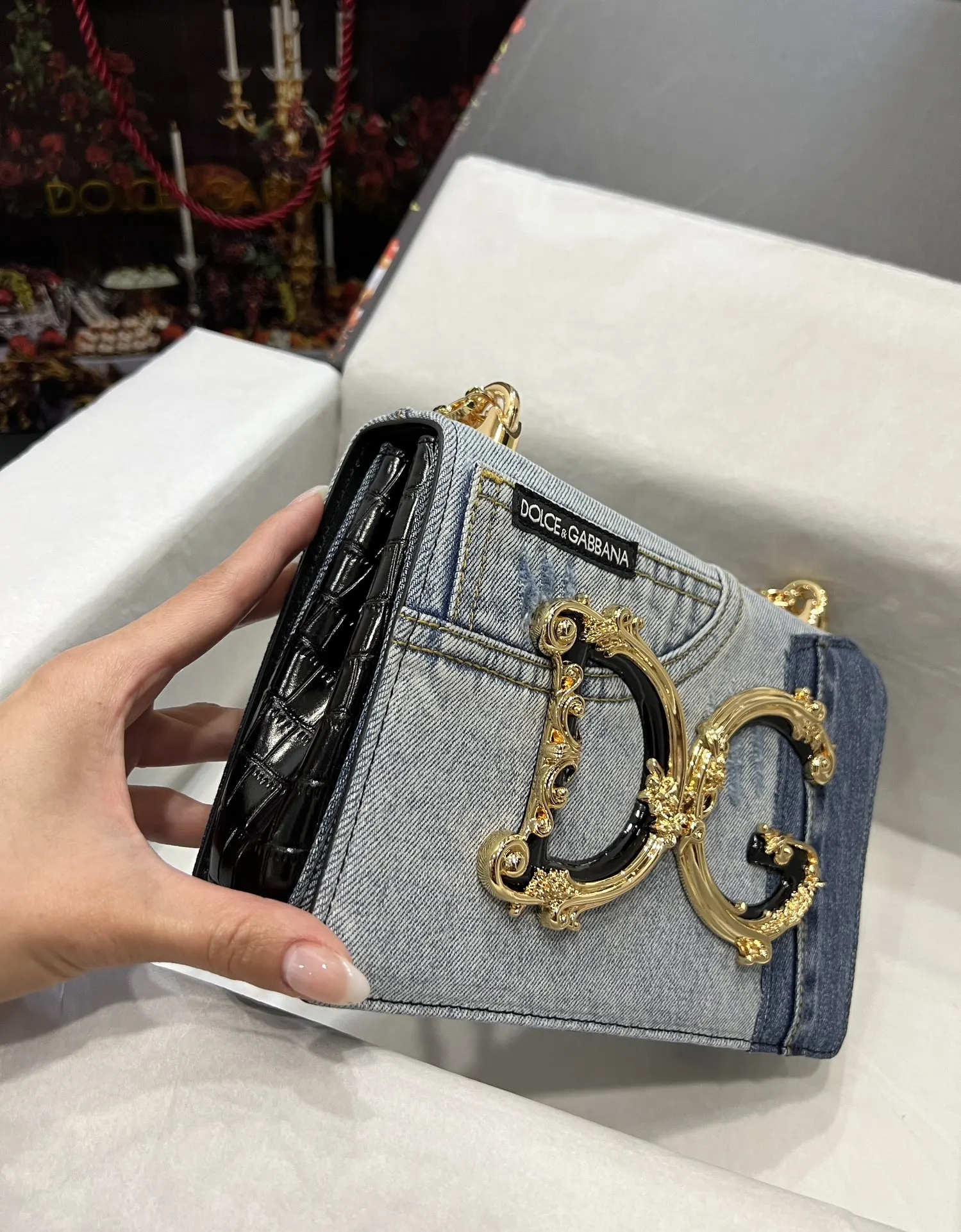 Chain Bag Leather