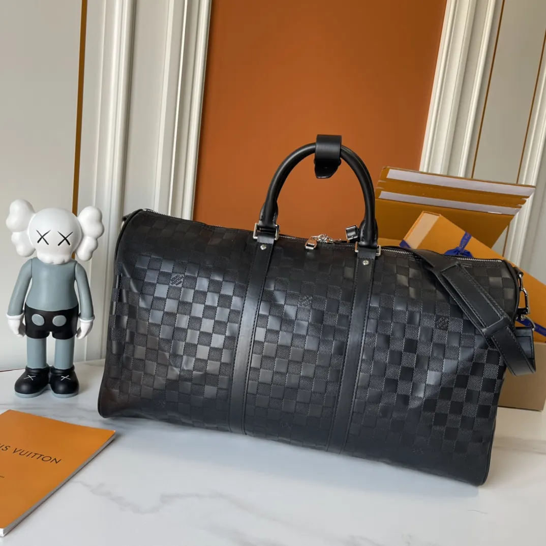 LV Keepall 牛皮 旅行袋 大容量旅行款