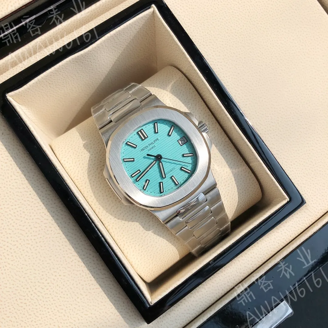 White Blue Watch Classic