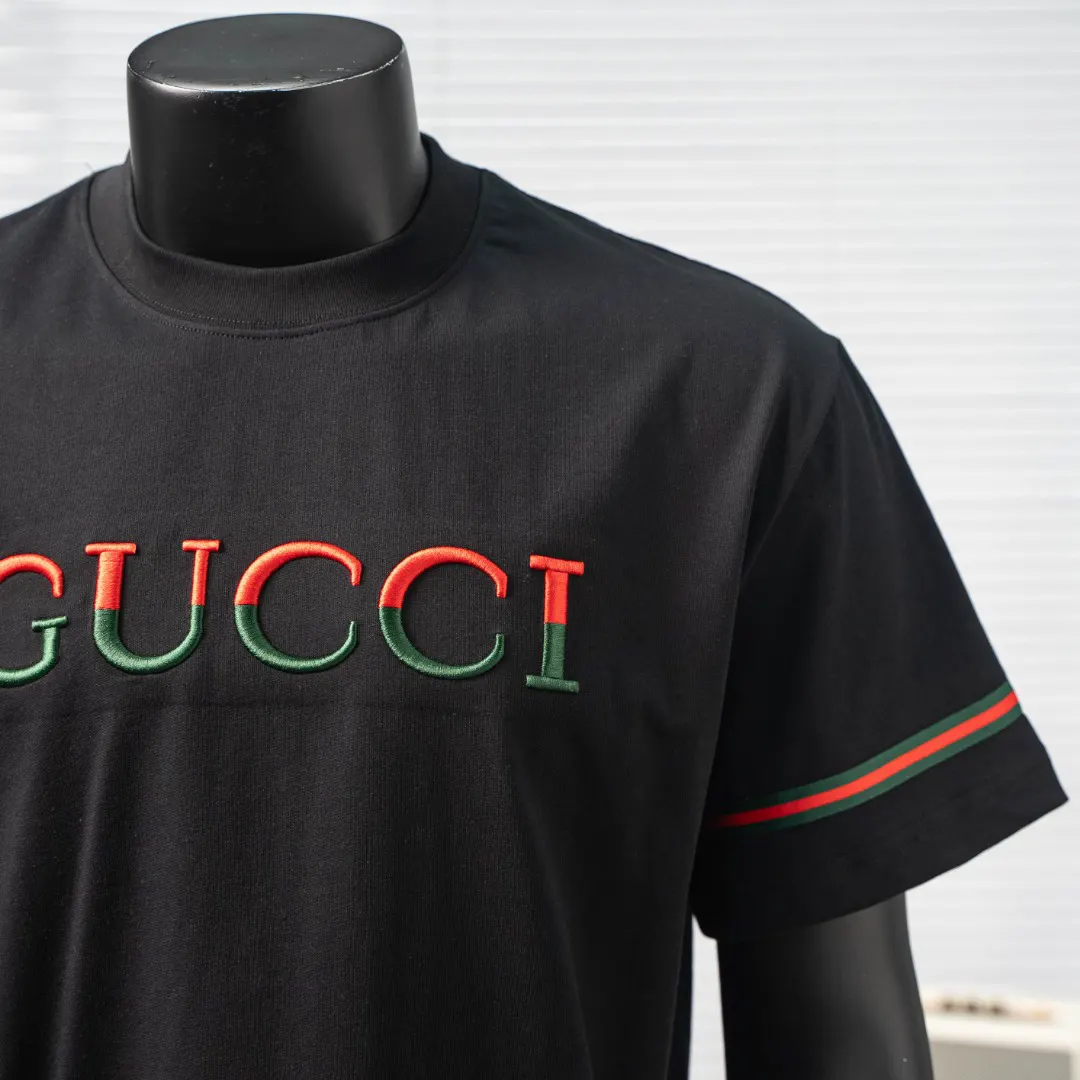 Gucci 刺绣 短袖T恤