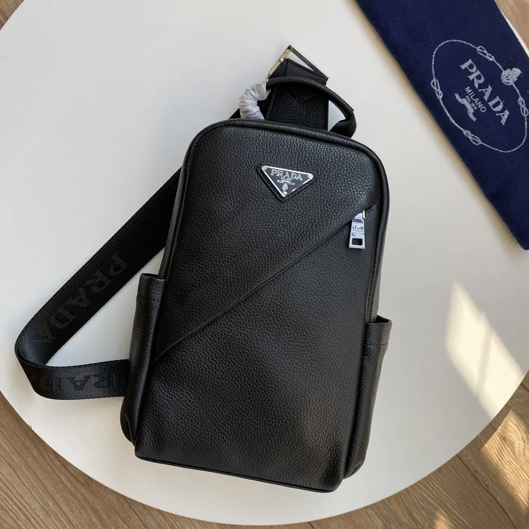 Prada Black Belt Bag Casual Leather