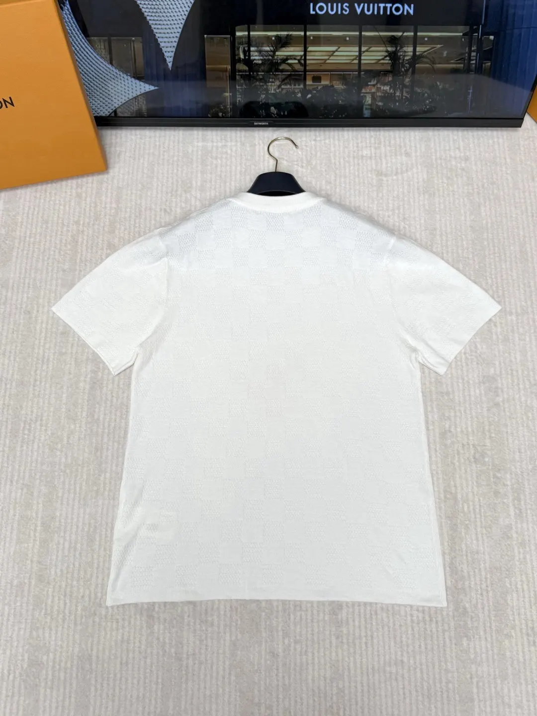 Louis Vuitton 刺繡 Polo衫 白色