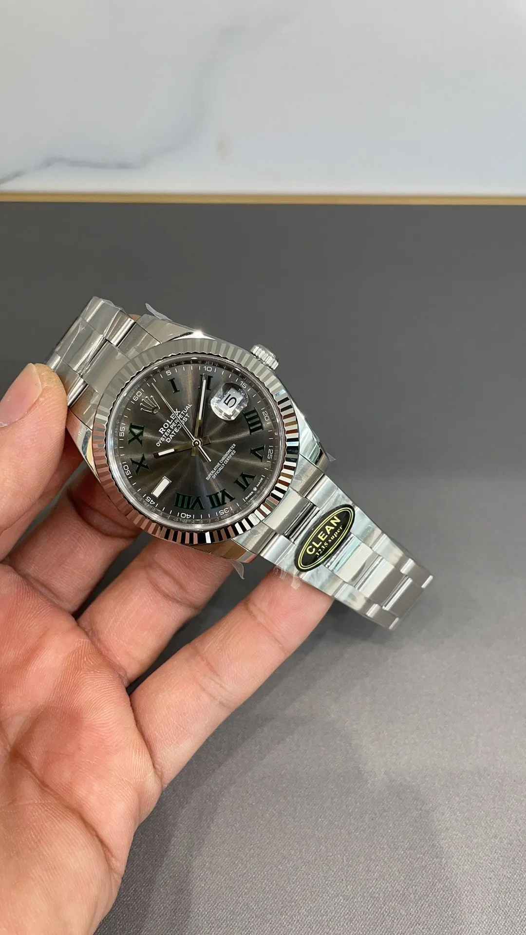 Rolex 劳力士日志型系列 綠箩 搭 手錶 經典腕表款