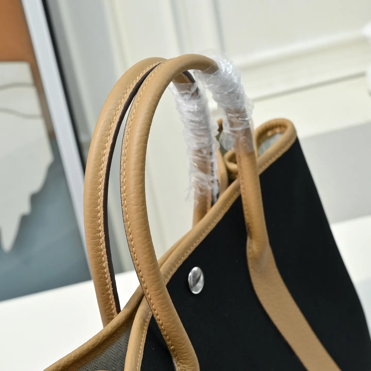 Hermès Garden Party 拼色 Togo牛皮 托特包