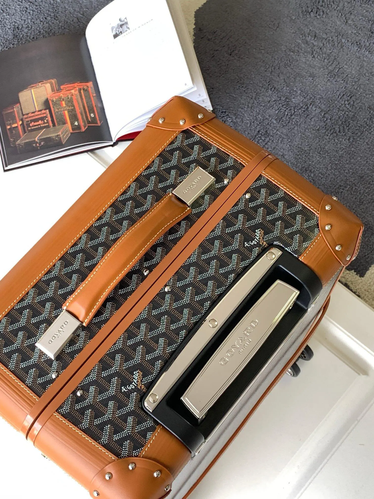 Goyard 戈雅 旅行箱 拉杆箱 行李箱 登机箱 旅行拉杆款 輕便出行款