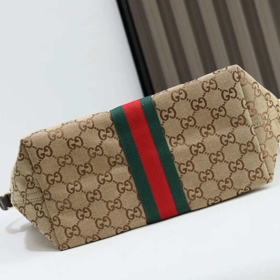 Gucci 棕色 托特包 手提单肩